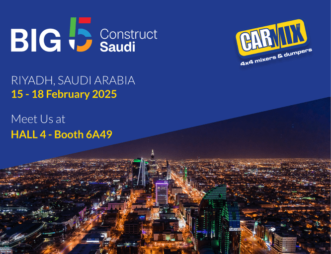 CARMIX EN RIYAD PARA BIG 5 CONSTRUCT SAUDI