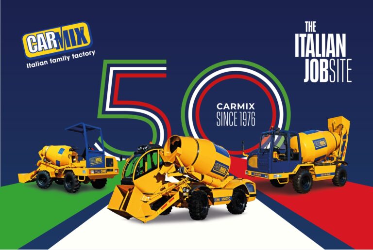 Carmix 50 anni: l’autobetoniera fuoristrada nata in Italia nel 1976