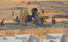 Baustelle Angola